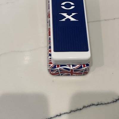 Vox V847 UNION JACK British Flag Modified with LED & True Bypass Wah-Wah PLACEBO FARM image 5