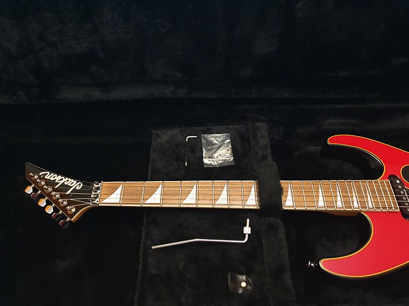 Jackson Japanese DK2 Dinky Custom Hot Rod Flames Signed by