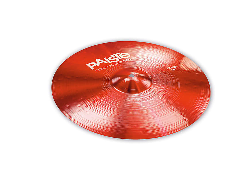 Paiste 900 Series Color Sound Red 19 Crash Cymbal image 1