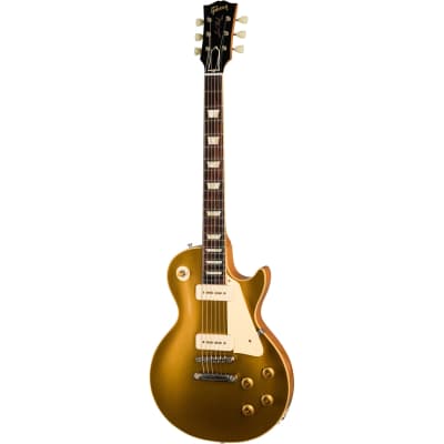 Gibson 1956 Les Paul Goldtop Reissue Electric Guitar - Double Gold image 2