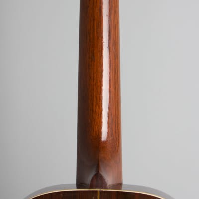 Regal  Custom Built Style 5 Flat Top Acoustic Guitar,  c. 1930, ser. #3446, black hard shell case. image 9