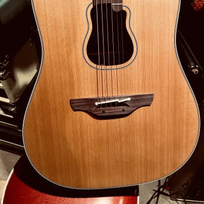 Takamine 2023 GB7C Garth Brooks Signature Electric/Acoustic Cutaway  As~New, 2023, Natural Finish, Solid Cedar Top, Rosewood Back, Takamine HSC! image 3