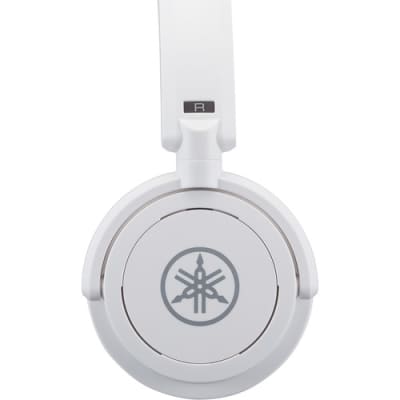Yamaha HPH-100WH Comfortable Closed-back Studio Headphones - (White) image 3