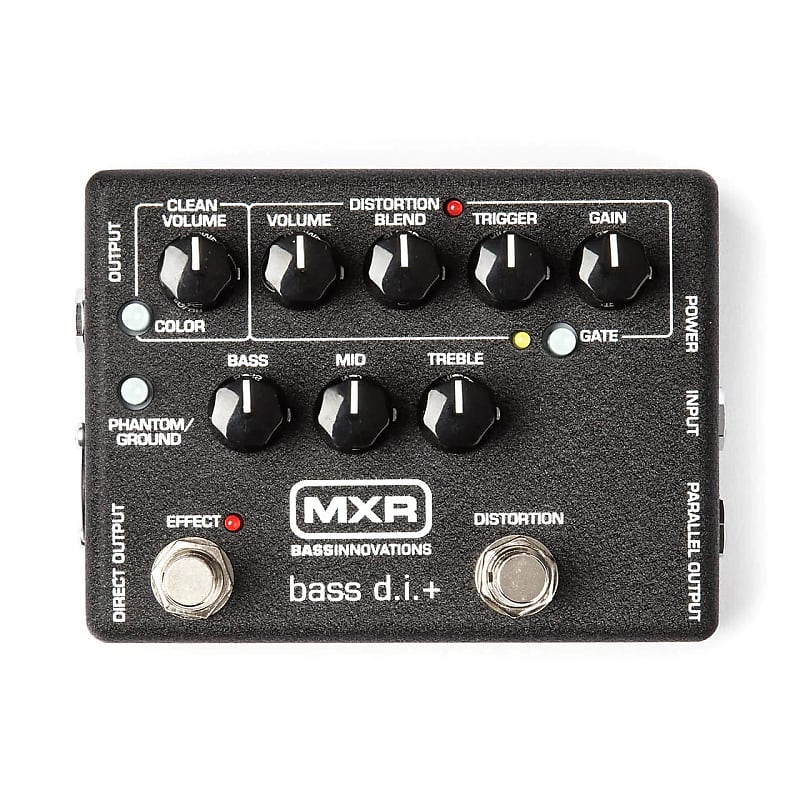 M80 Bass DI and Distortion Pedal