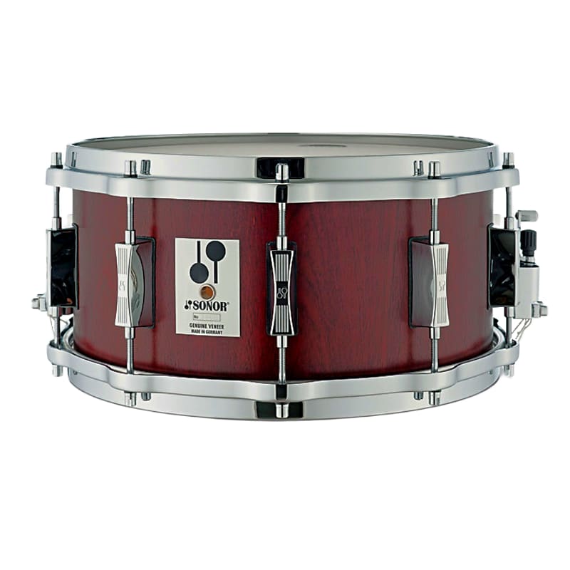 Sonor Phonic Reissue Snare Drum 14" x 6.5", Beech, Die-Cast Hoops, Mahogany Semi-Gloss 2023 image 1