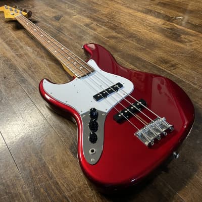 2010 Fender JB-62 LH Jazz Bass Reissue Left-Handed Candy Apple Red MIJ Japan image 5