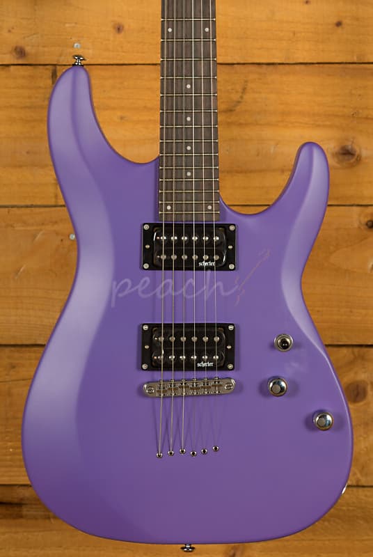 Schecter C-6 Deluxe | Satin Purple image 1