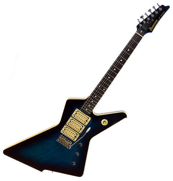 Ibanez 日本製 blue Vintage 1980's Ibanez X-Series Destroyer Made in Japan