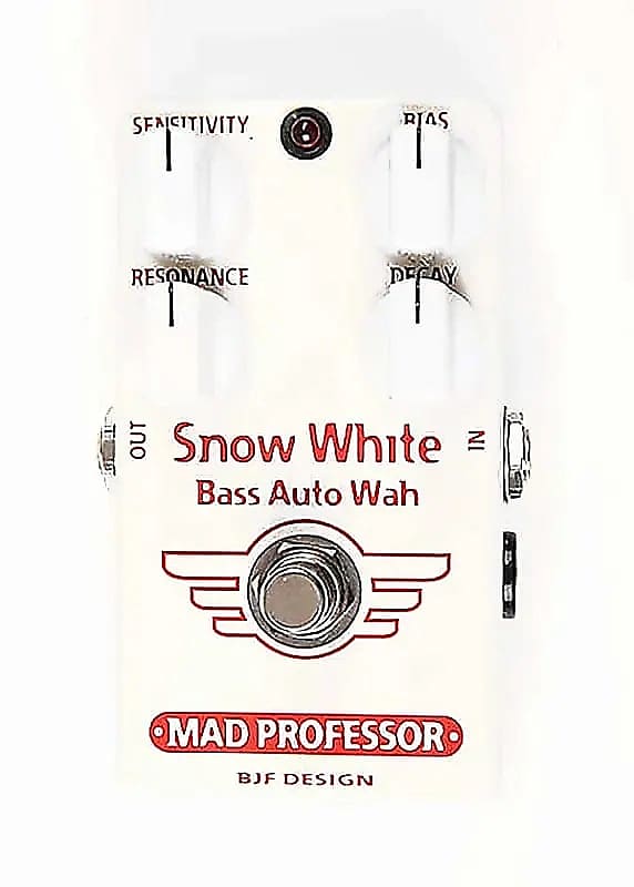 Mad Professor Snow White Bass Auto Wah - Hand Wired - Rare - In Box image 1