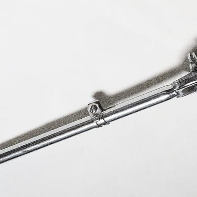 Slingerland Double Tom Arm Holder, Clip Style, Round Tube - 1960s / INSPECTED & TESTED / NO SLIPPING image 7