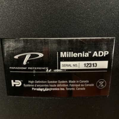 Paradigm Millenia ADP Reference - Black image 5