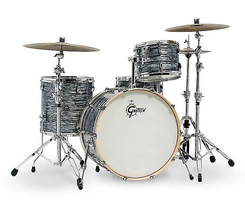 Gretsch RN2-R644-SOP 13/16/24 Renown Drum Kit Set in Silver Oyster Pearl w/ Matching 14" Snare Drum image 1