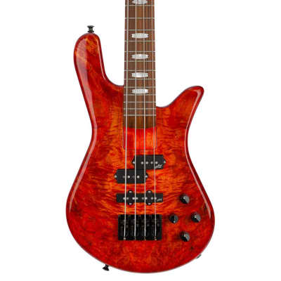 Spector USA Custom NS2 Bolt-On Bass Guitar - Inferno Red Gloss - New / 555 image 1