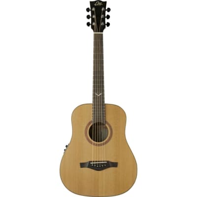 Eko Guitars EVO Mini EQ Acoustic Guitar - Natural image 1