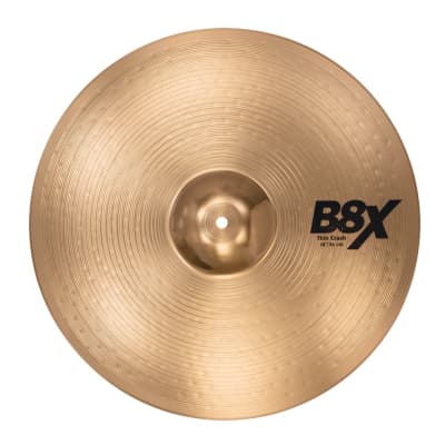 Sabian B8X Thin Crash Cymbal 18" image 1