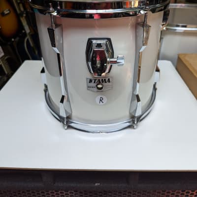 Closet Find! 1990s Tama Made In Japan Rockstar-DX 11 x 12" White Wrap Tom - Looks & Sounds Excellent! image 1