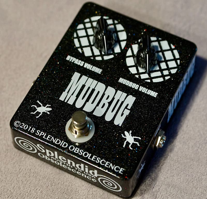 MUDBUG Dark Tone Guitar and Instrument Effect Pedal (Hand Built By Splendid Obsolescence) image 1