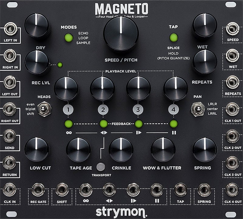 鍵盤楽器 Stymon - Magneto Strymon Magneto Four-Head dTape Echo & Looper Eurorack Unit | Reverb