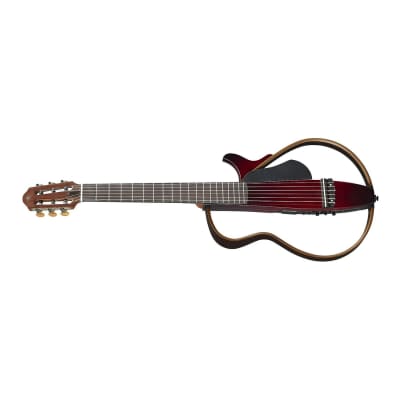 Yamaha SLG200N 6-Nylon String Silent Guitar (Right-Handed, Crimson Red Burst) image 4
