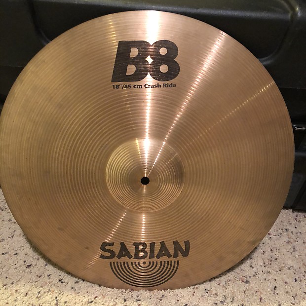 Sabian cymbal Sabian B8 18 Inch Crash Ride Cymbal see photo
