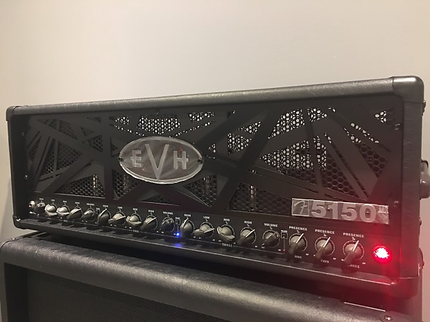 EVH 5150 iii Stealth 100w head 4x12 cabinet