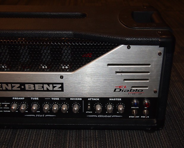 Genz Benz El Diablo 100 all tube guitar amp head
