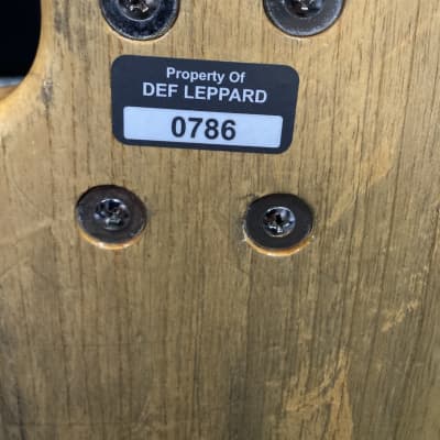 Rick Savage's, Def Leppard Washburn Bubinga 5-String Bass Guitar (RS #5020) Authenticated! image 8