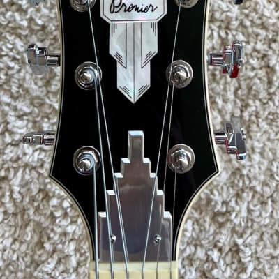D'Angelico Premier EXL-1 Archtop Hollow-Body Electric Guitar, Fiesta Red w/Bag image 5