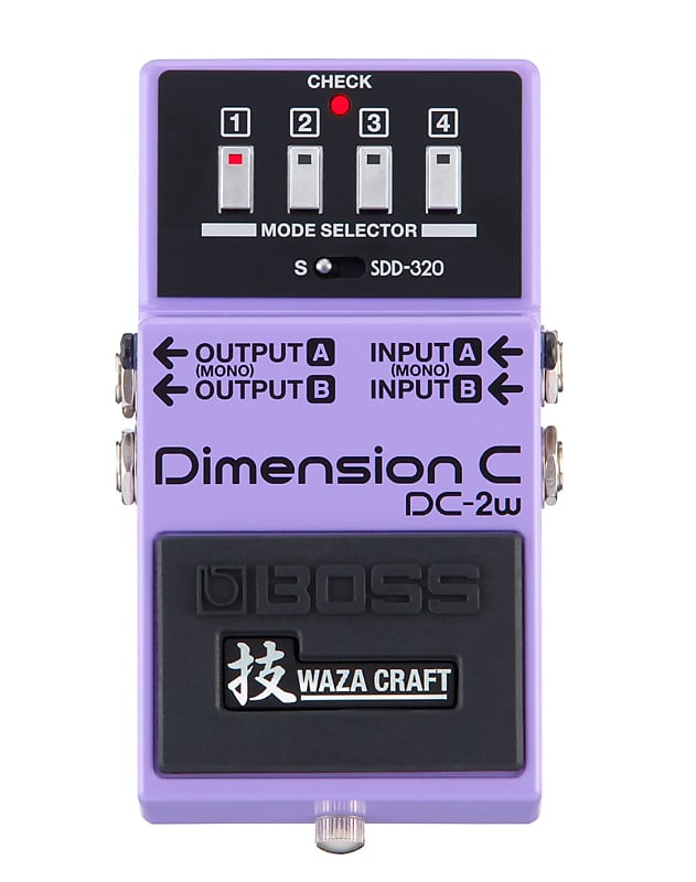 Boss DC-2W Dimension C Chorus Waza Craft 2018 - Present - Purple image 1