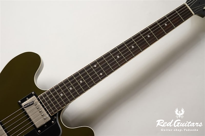 Seventy Seven Guitars EXRUBATO-STD-JT Olive Green w / free