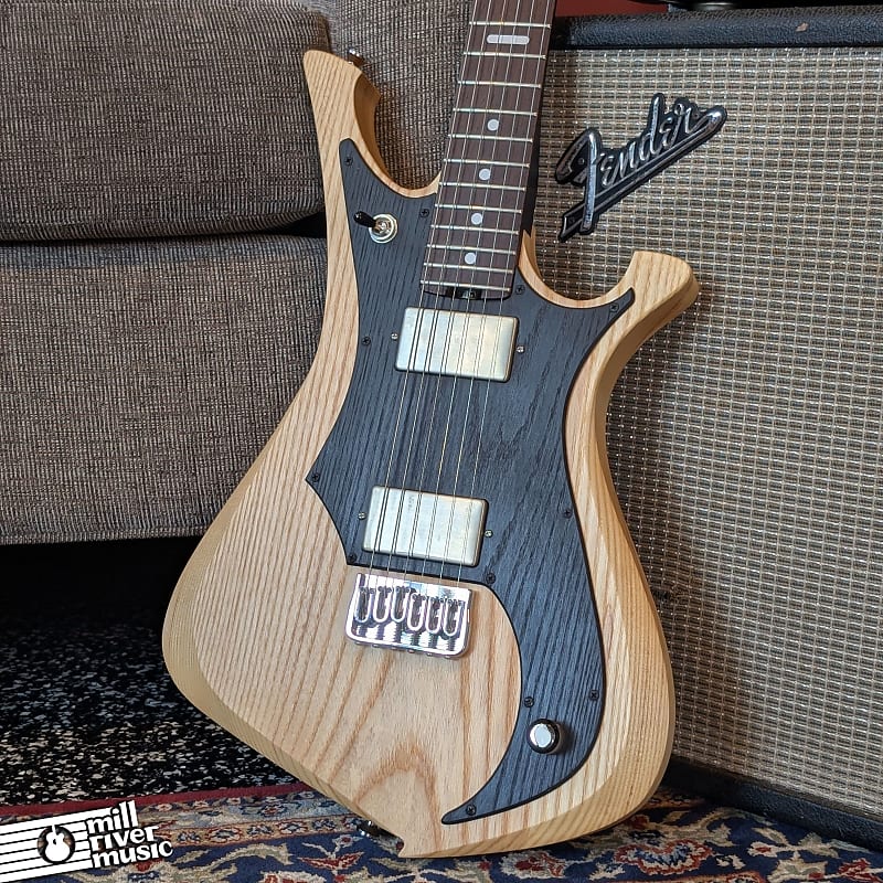 jones’n Guitars DB Guitar Natural Ash/Wenge – Handcrafted in Massachusetts
