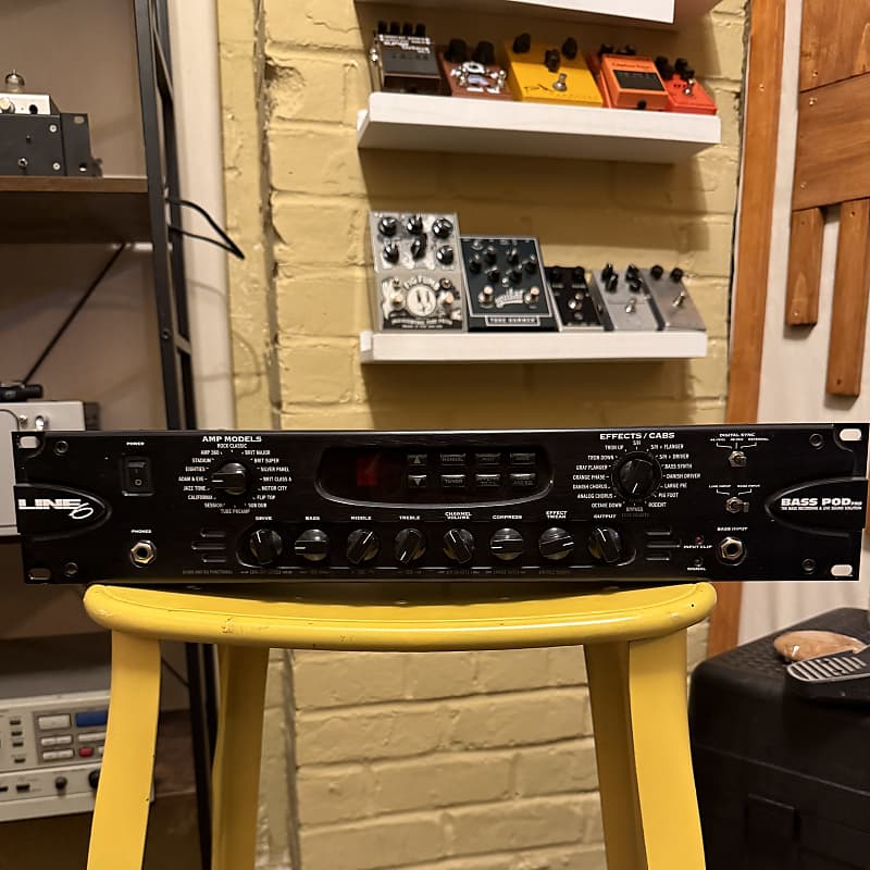 Line 6 Bass POD Pro Rackmount Multi-Effect and Amp Modeler | Reverb