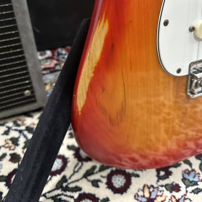 1981 Fender Stratocaster Sienna Sunburst hardtail with Rosewood neck Dan Smith era image 8