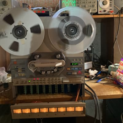 TASCAM 58, Pro Serviced 1/2" 8-Track Open Reel Half Inch Tape Recorder image 6