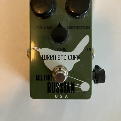 Reverb.com listing, price, conditions, and images for wren-and-cuff-tall-font-russian