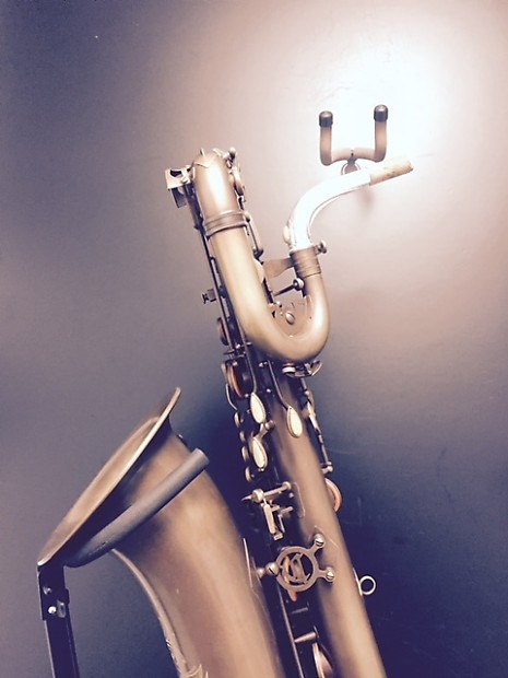 Cannonball Big Bell Bari Sax Brute Finish with Case and Accessories Reverb