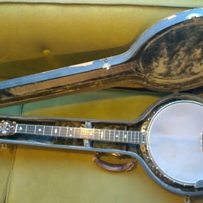 Bacon & Day Silver Bell Plectrum Banjo 1924 - Natural for sale