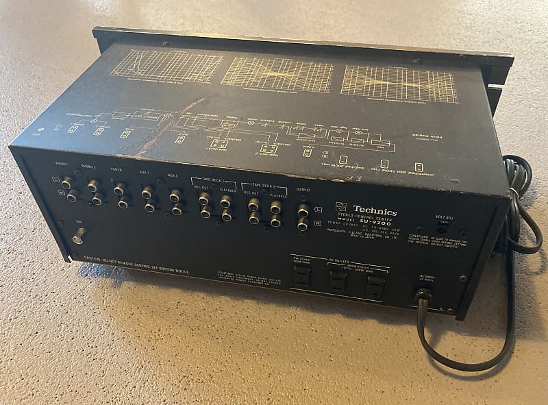 Technics SU-9200 preamp | Reverb