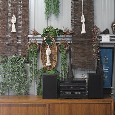 Vintage 1980s Sharp SG-F550 Home Stereo System + Bluetooth See VIDEO image 4