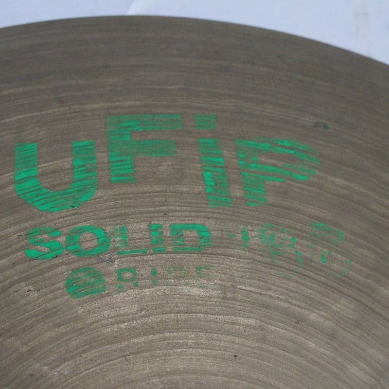 UFIP SOLID 88 MEDIUM RIDE 20inch 2692g UHIP Ride Cymbal [05/24]