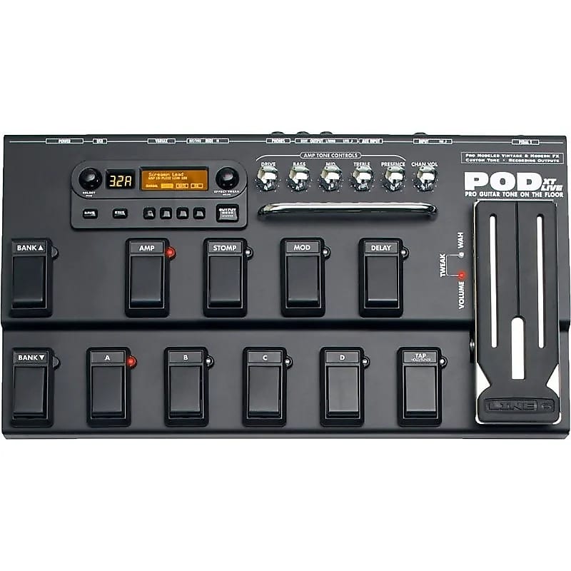 Line 6 POD xt Live Multi-Effect and Amp Modeler image 1