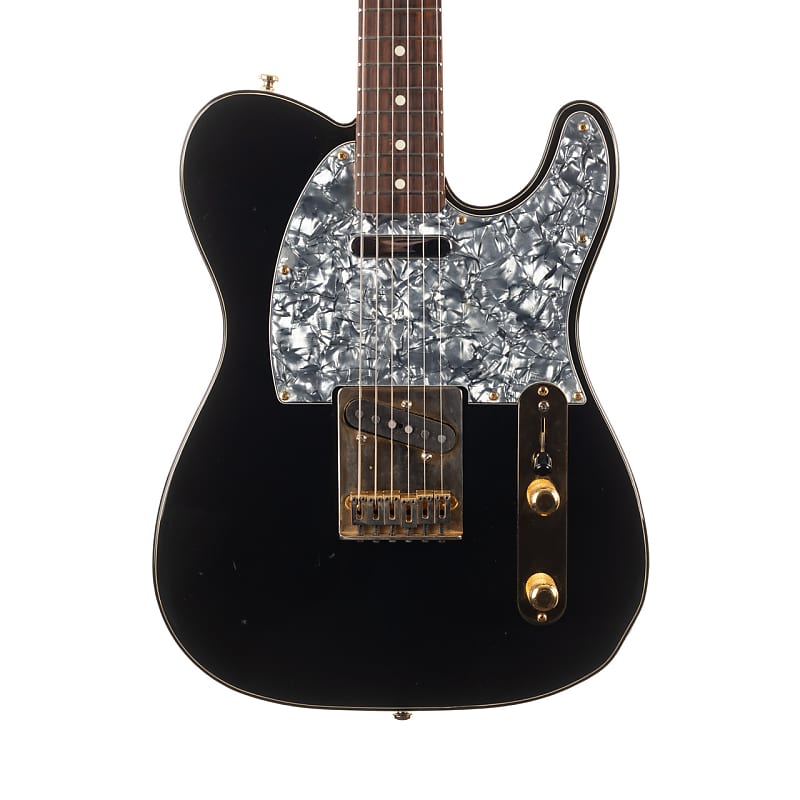 Used Fender Telecaster Custom Made In Japan Black 1996 | Reverb