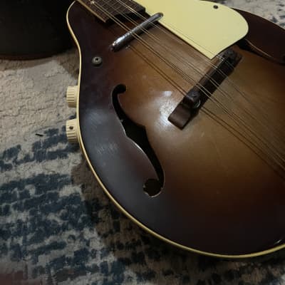 USED Heiss Octave Mandolin (50's Kay Archtop Conversion)