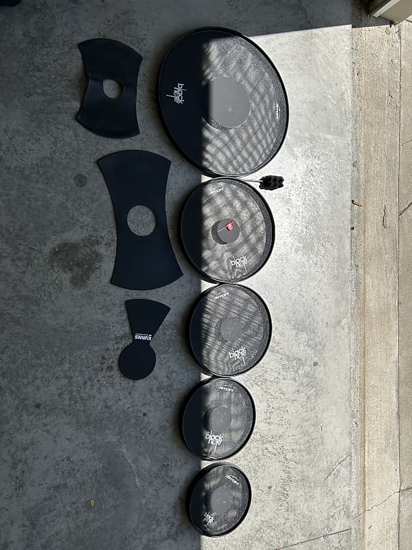 RTOM Black Hole Drum Mutes 2020 Mesh Reverb