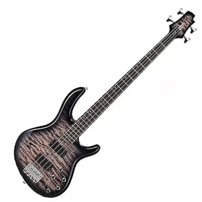 Cort ACTIONDLXPLUSFGB Action Dlx-Plus Quilted Maple Top 4