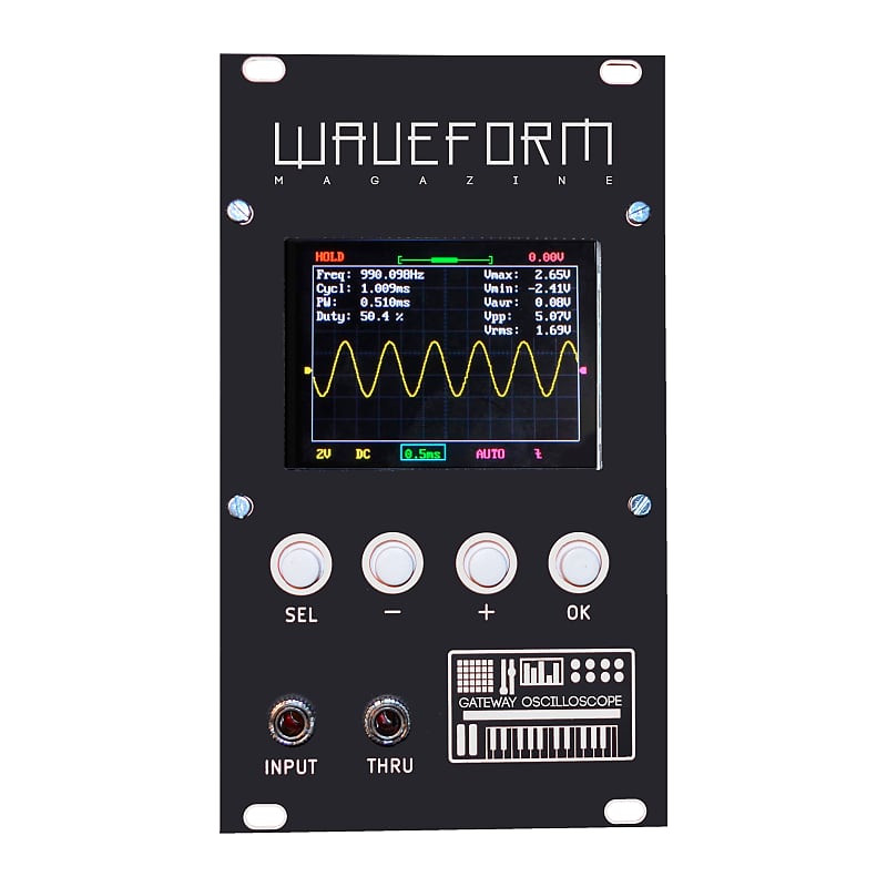 Immagine Waveform Magazine Gateway Oscilloscope ASSEMBLED Eurorack Modular Synthesizer Synth DIY - 1