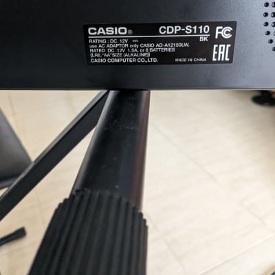 Casio CDP-S110 88-Key + Leather Piano Bench + Headphones