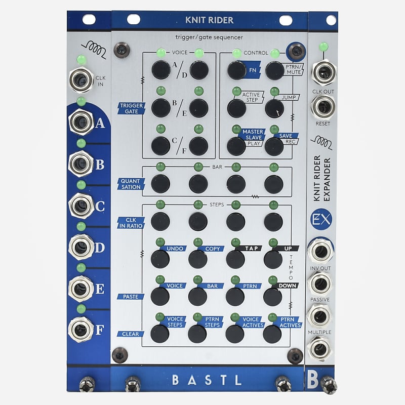 Bastl Instruments KNIT RIDER BUNDLE Eurorack Sequencer plus Expander Module image 1