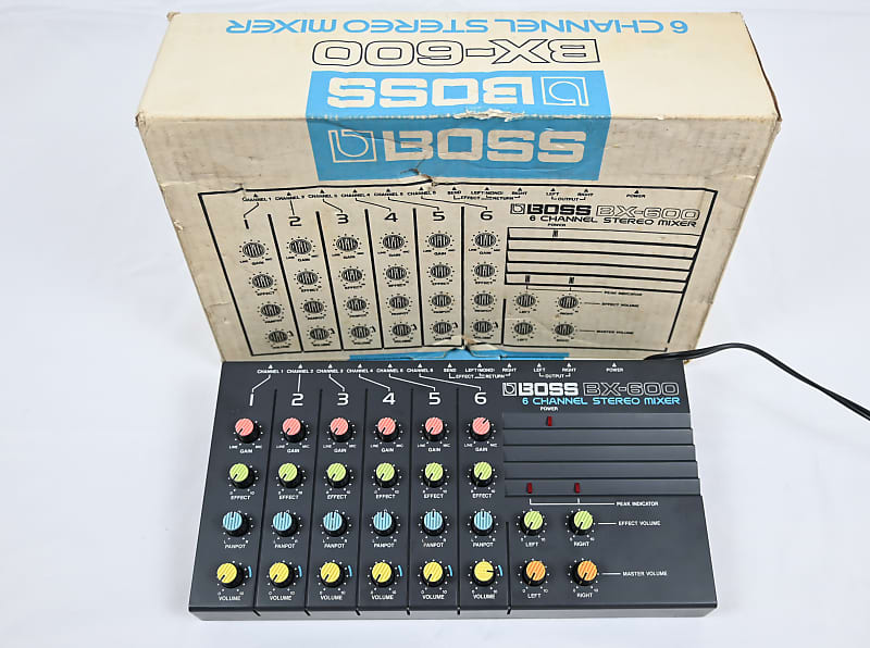Boss BX-600 6-Channel Stereo Mixer | Reverb Canada