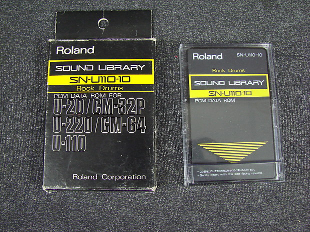 Roland SN-U110-10 Sound Card Rock Drums image 1